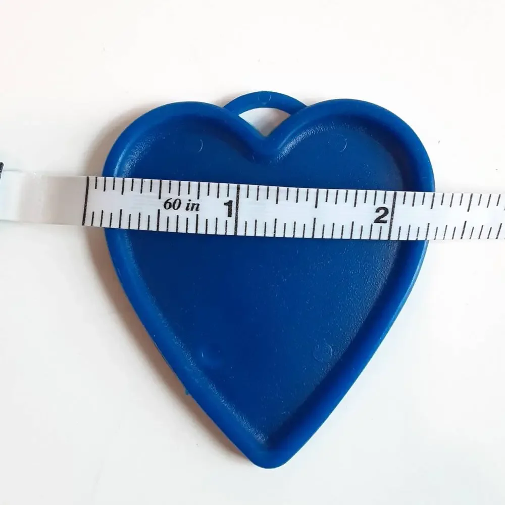 Vintage 90s Premium Balloon Accessories Heart Shaped Balloon Weights 8ct Multi